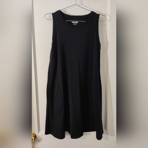 Wool& Sierra Black Tank Dress Small